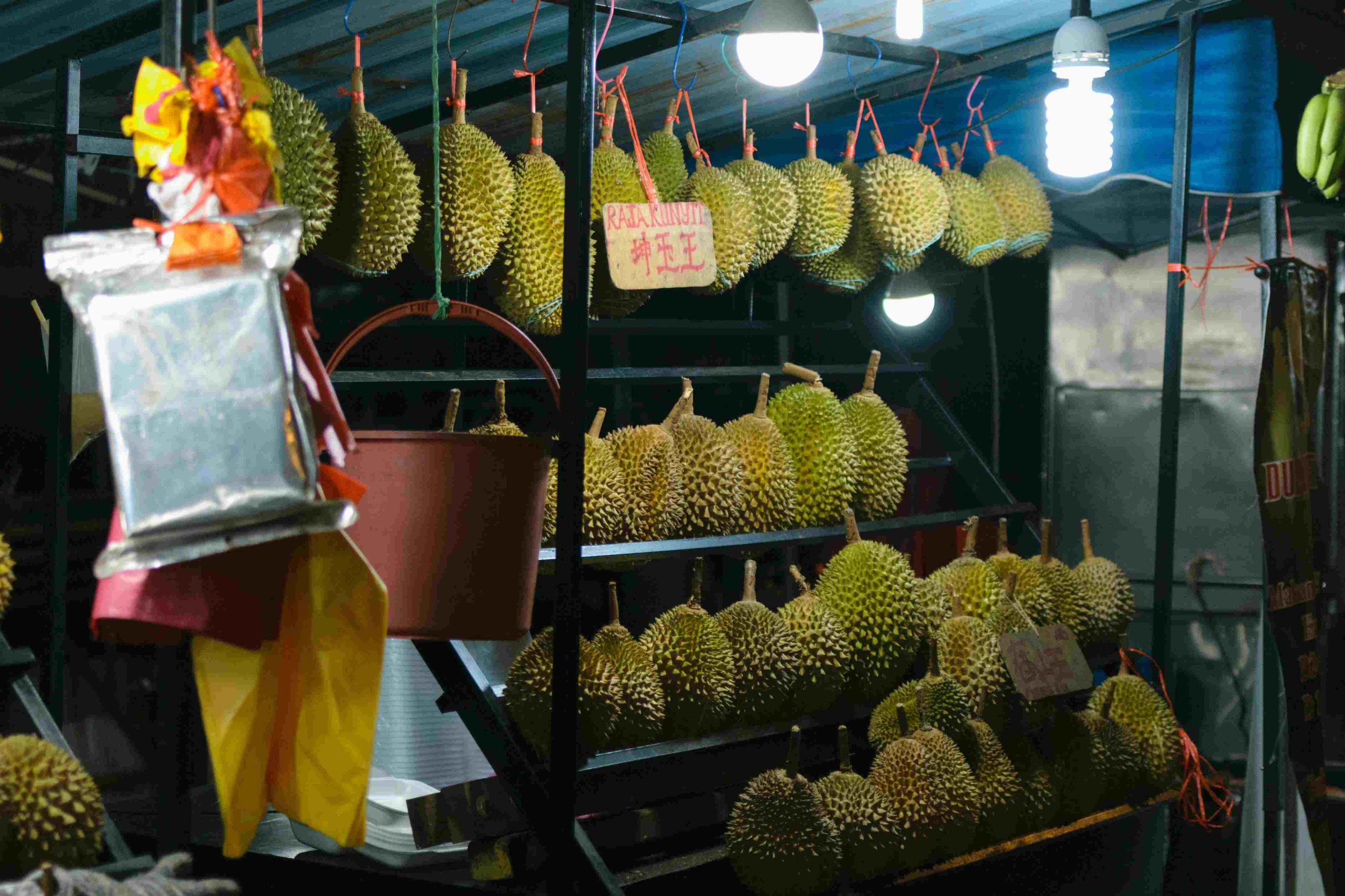 Durian store in Malaysia