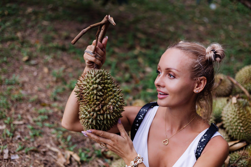 Chosing a good and ripe durian